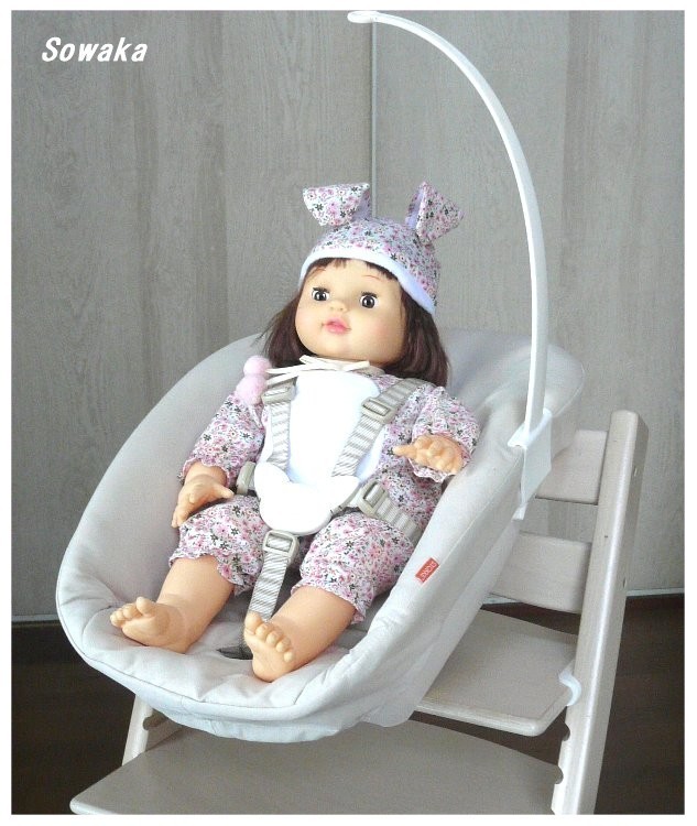 新生児～●STOKKE 木製椅子★ストッケ トリップトラップ S/N：4～★ニューボーンセット＆ベビーセット付 おまけハーネス◎得々4セット◎_画像2