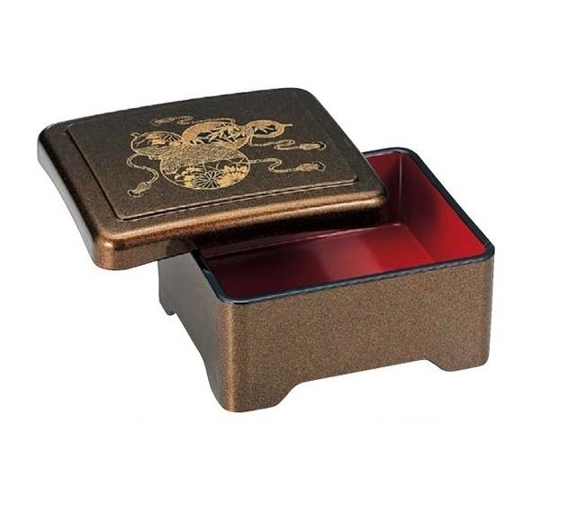 ☆業務用漆器丼重光月ひょうたん内朱塗50個うな重・かつ重・ ☆業務用漆器丼重光月ひょうたん内朱塗50個うな重・かつ重・