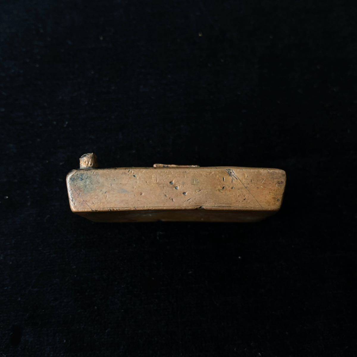 水滴　銅製 長方形 書道具 古美術 時代物 骨董品_画像4