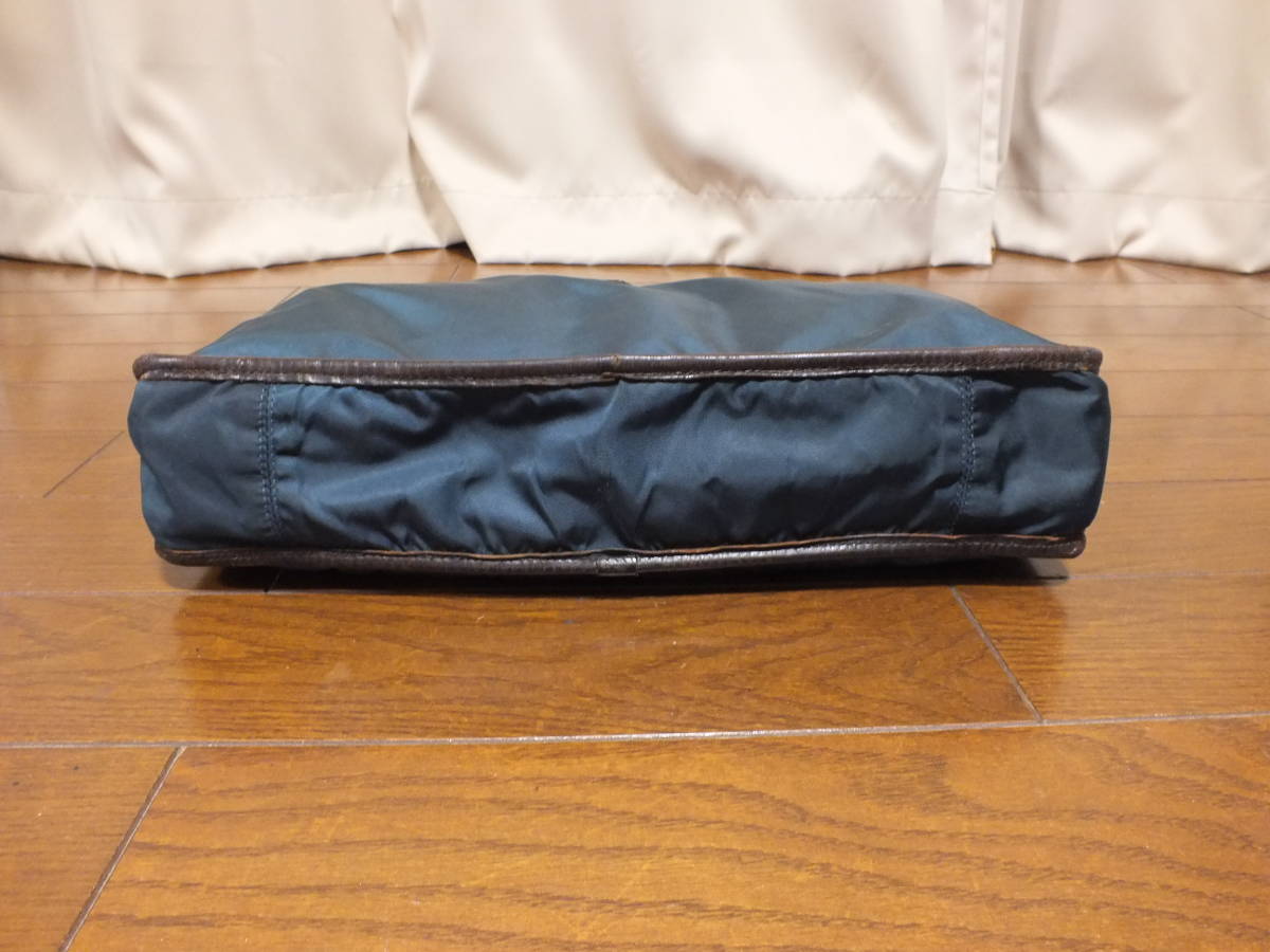 ◆中古品◆フェリージ Felisi ビジネスバッグ ブリーフケース 9841/DS　オリーブ_画像5