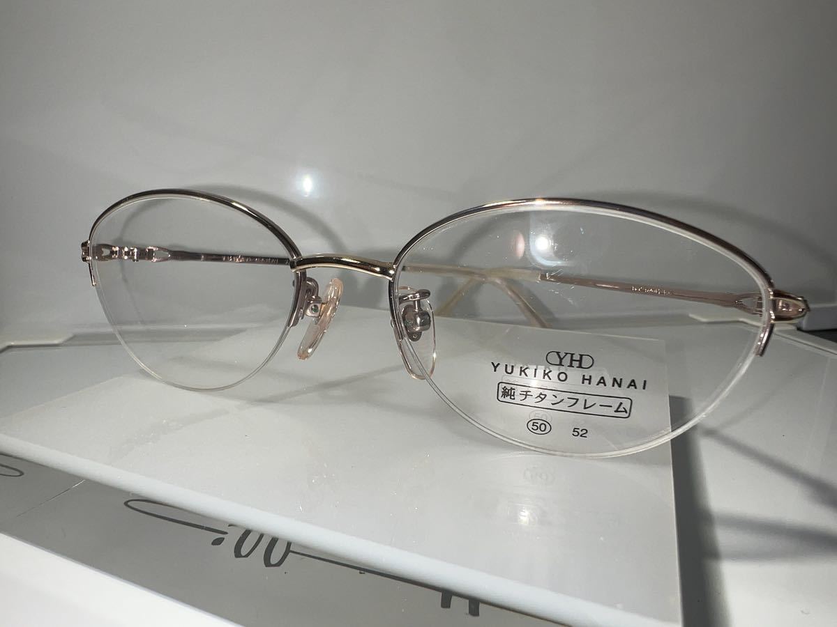 「メガネ店閉店処分品」YUKIKO HANAI 高級メガネフレーム　KSMM-004_画像1