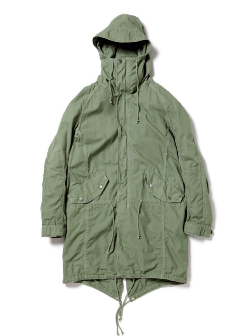 nonnative TROOPER HOODED COAT COTTON RIPSTOP OVERDYED_画像6