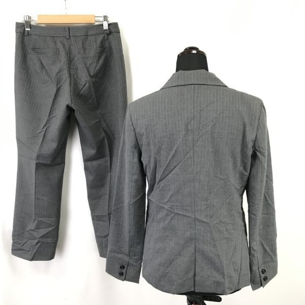 ナチュラルビューティー/NATURAL BEAUTY BASIC☆パンツスーツ【レディース上下M/グレー/gray】Jackets/Set up◇zBH326