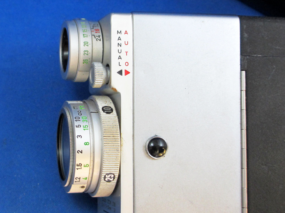 Canon CINE CANONET8 リール回ります キヤノン シネキヤノネット8 昭和38年 昭和レトロ アンティーク_画像9