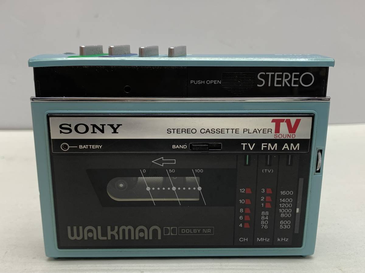 ジャンク レア SONY WM-F30 WALKMAN ソニー ウォークマン カセットプレーヤー 希少_画像1