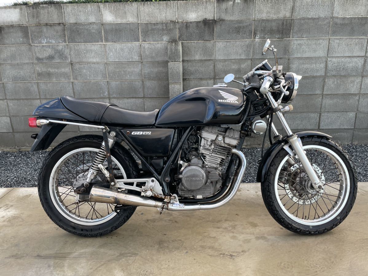 配送のみ!! ホンダ　GB250クラブマン　4型　実働車　書類付 絶好調 カスタム セパハン 検) VT250FC VT250FE VTZ250 CB250RS-Z CBX250RS_画像1