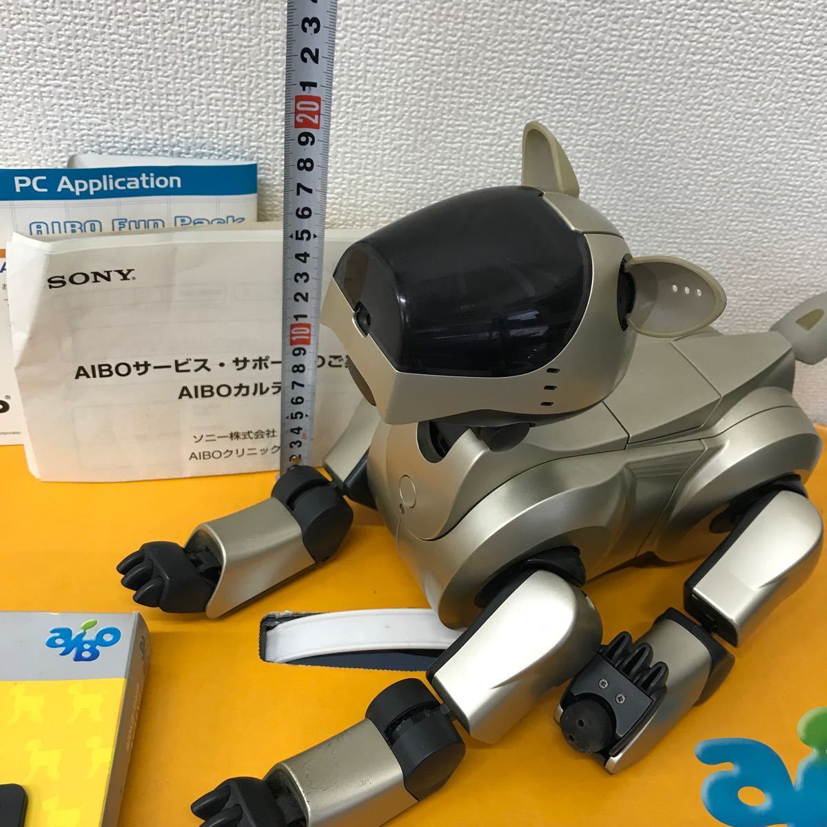 refle● 動作未確認　SONY AIBO バーチャルペット ペットロボット　ERS-210 ジャンク　現状品_画像4