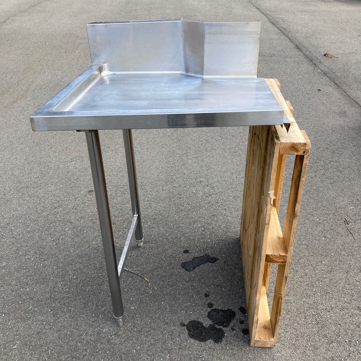[ Fukuoka departure ] clean table so il do table dishwasher for working bench business use kitchen equipment for kitchen use goods eat and drink shop store articles W670×D685×H865mm used 