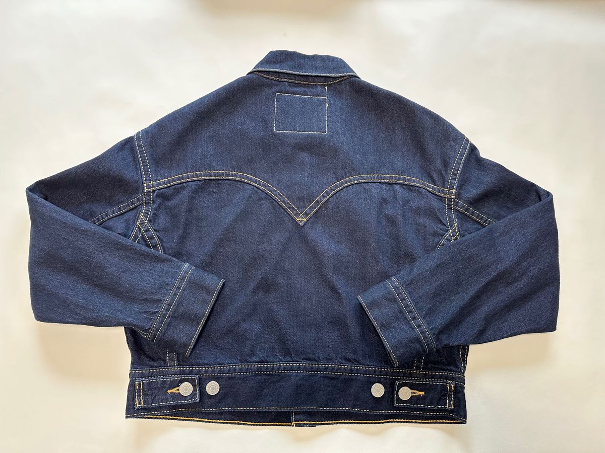 LEVI’S トラッカー/ステッチ/デニムジャケット/Gジャン/M/コットン/インディゴ/PC9-39194-0002/