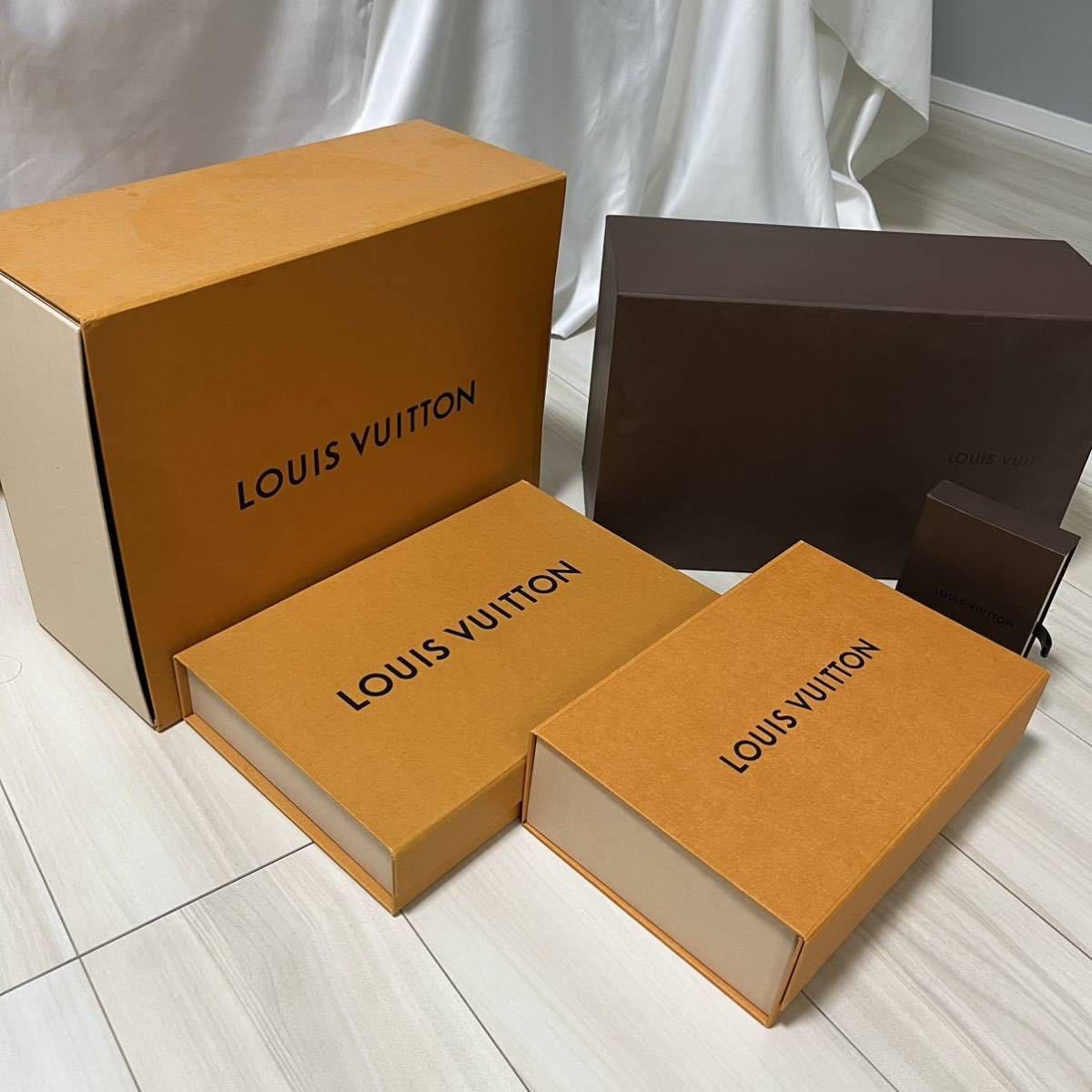 1円 ルイヴィトン LOUIS VUITTON バッグ 財布 空箱 保存袋 セット