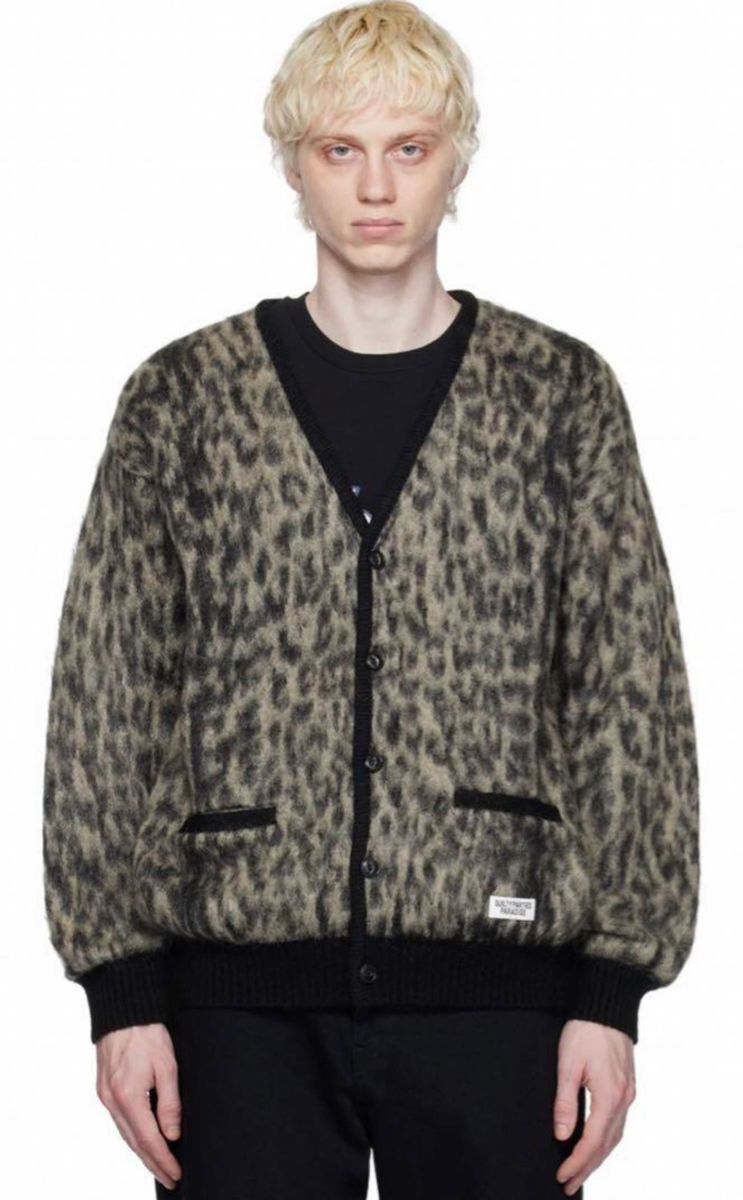WACKO MARIA』/ワコマリア LEOPARD MOHAIR CARDIGAN モヘア WACKO MARIA』/ワコマリア LEOPARD MOHAIR CARDIGAN モヘア