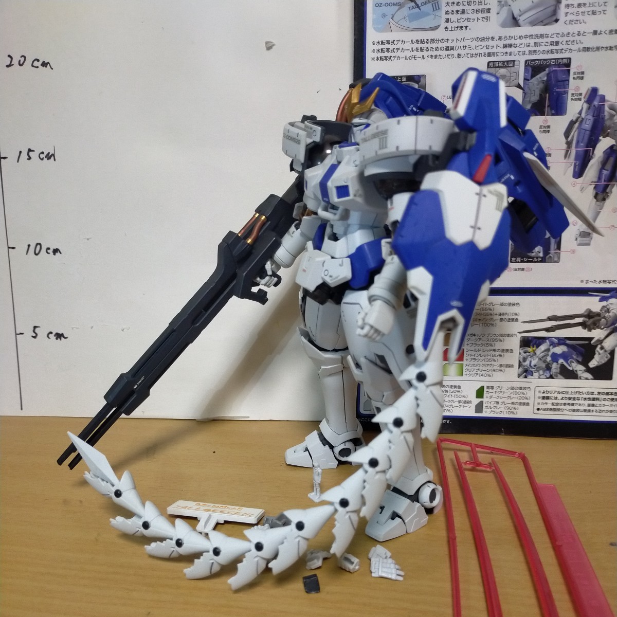 上品なファッション トールギス 1/100 MG - Yahoo!オークション ⅲ ver.ka EW版 Ⅲ 完成品