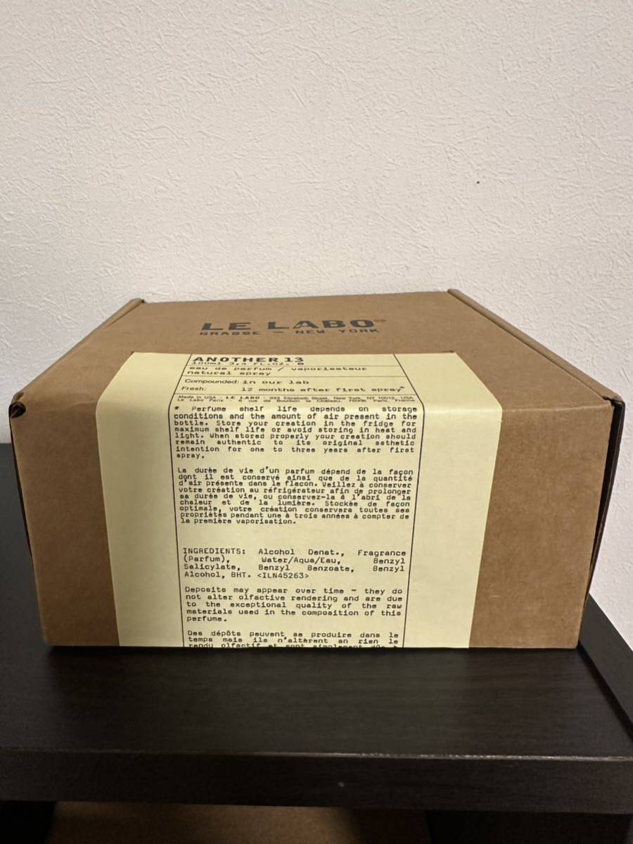 LE LABO ANOTHER 13 ル ラボ アナザー13 オードパルファム ルラボ　香水　100ml 新品_画像3