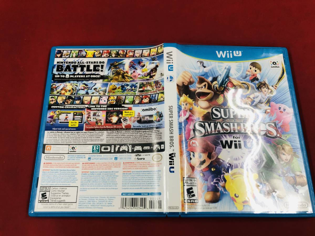 海外版 Wii U 大乱闘スマッシュブラザーズ Super Smash Bros 即落札！！_画像1