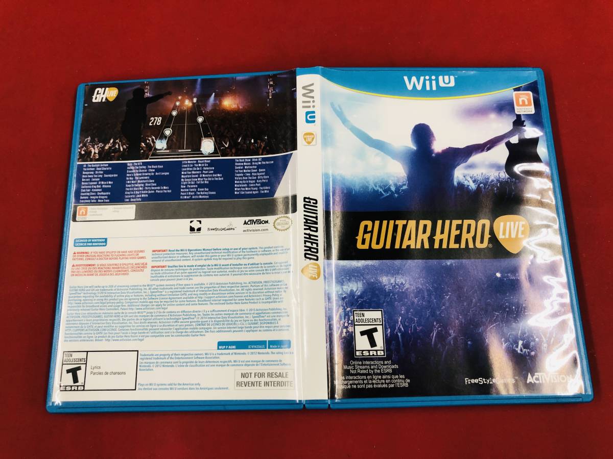 Guitar Hero Live Bundle ギターヒーロー 即落札！！ 海外版