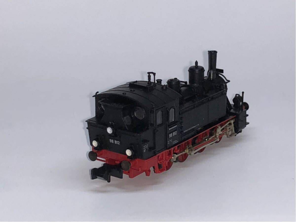 フライッシュマン Fleischmann 7099 DB BR98 812 D型タンク機関車 鉄道模型 Nゲージ ドイツ小型蒸気機関車 絶版 レア_画像4