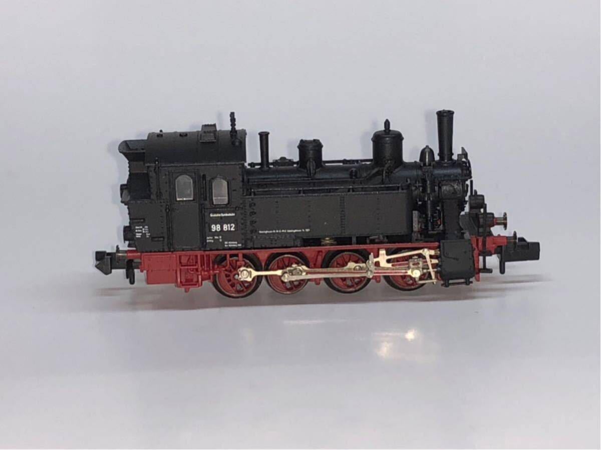 フライッシュマン Fleischmann 7099 DB BR98 812 D型タンク機関車 鉄道模型 Nゲージ ドイツ小型蒸気機関車 絶版 レア