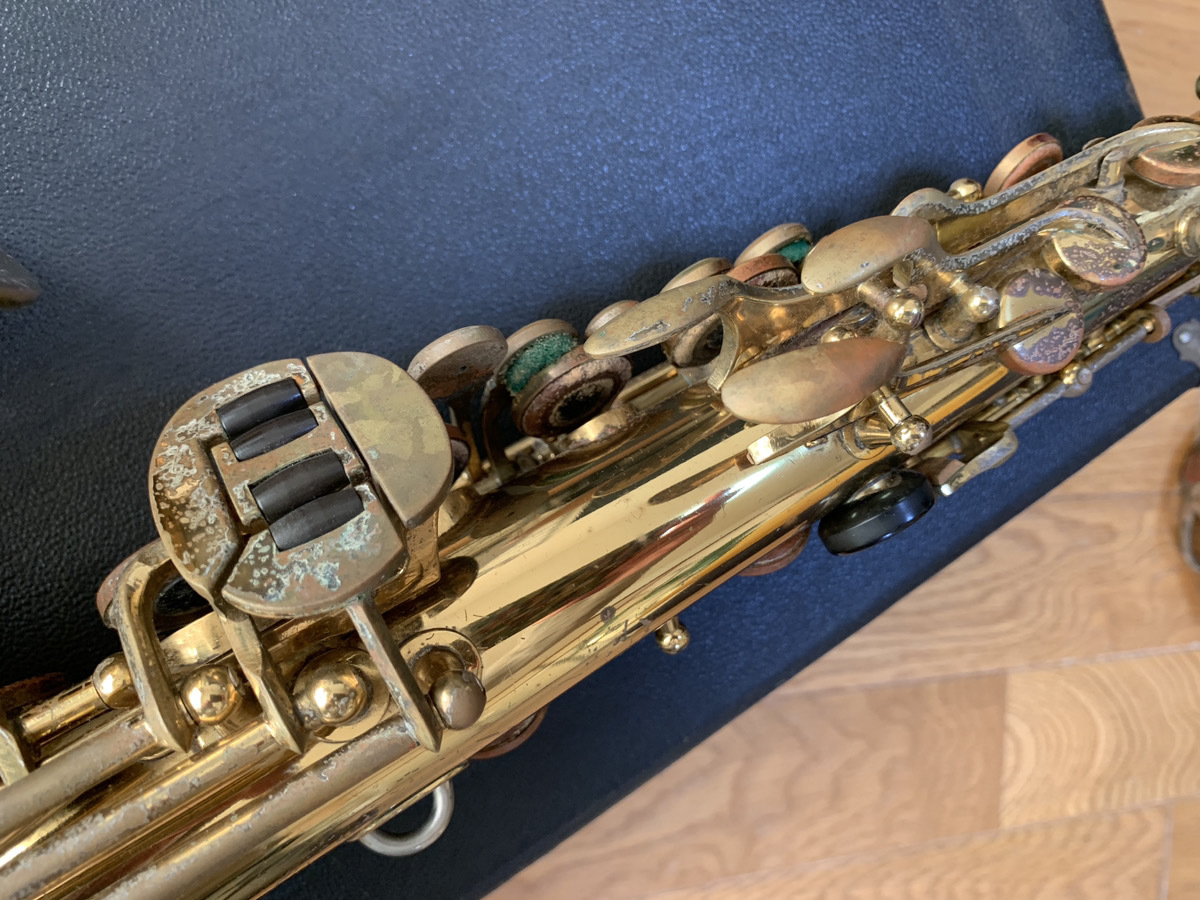 ヤナギサワ　アルトサックス　Ａ－４　ジャンク YANAGISAWA ALTO SAX A-4_画像6