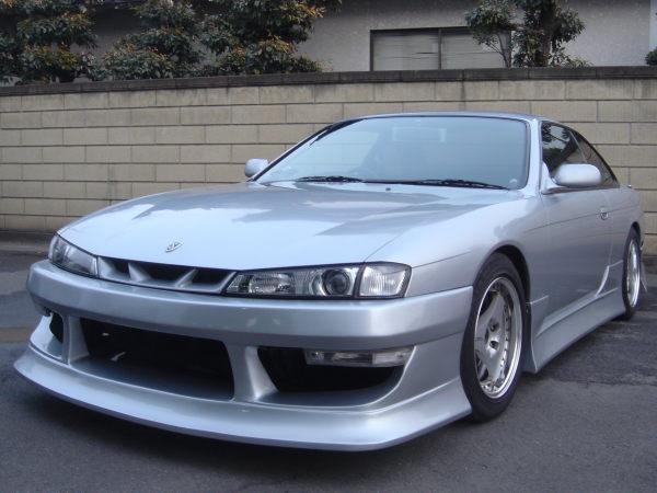 S14　シルビア　後期　フロントバンパー　タイプ2　FRP製_画像4