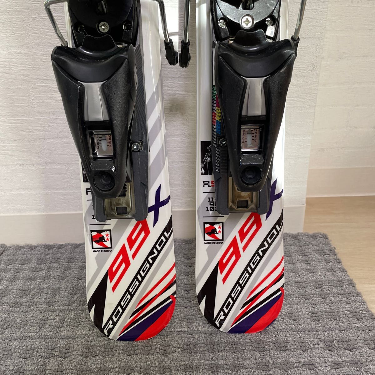 ロシニョール/ROSSIGNOL Z99X ショートスキー 99cm 美品 調整 ロシニョール/ROSSIGNOL Z99X ショートスキー 99cm 美品 調整