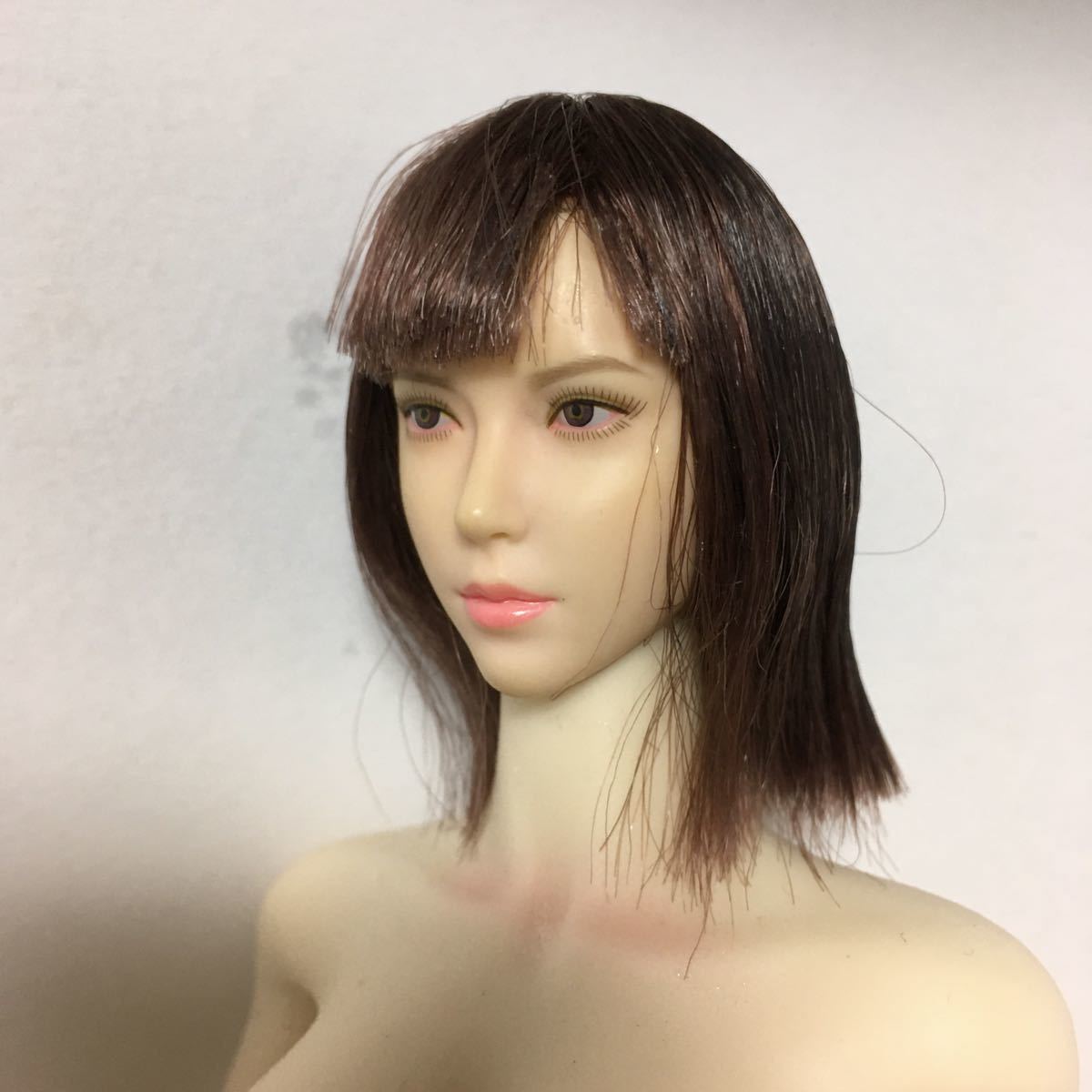 1/6 ヘッド　中古品　TBleague JIAOU DOLL シームレス素体　クールガール_画像3