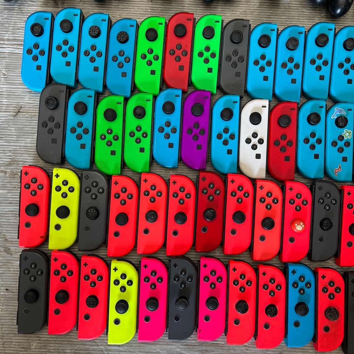 Joy-Con Nintendo Switch ジョイコン 任天堂 ニンテンドースイッチ コントローラー など まとめ 動作未確認 ジャンク_画像4