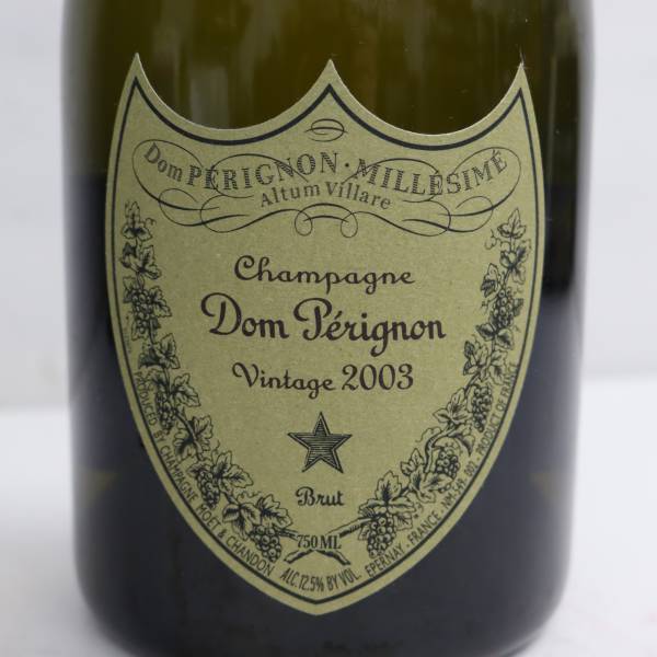 1円～Dom perignon（ドンペリニヨン）2003 12.5％ 750ml F23K070001_画像2