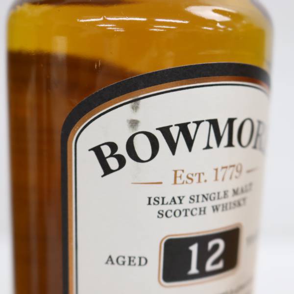 【4本セット】BOWMORE（ボウモア）12年 ハーフボトル 40％ 350ml X23K130140_画像7