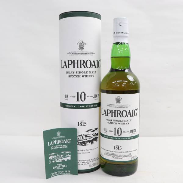 LAPHROAIG（ラフロイグ）10年 オリジナルカスクストレングス バッチ13 2021 57.9% 700ml S23K120013_画像1