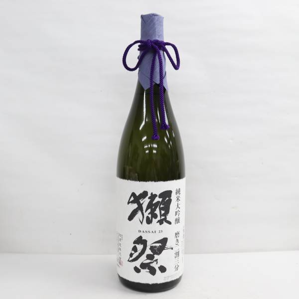 獺祭 23 純米大吟醸 磨き二割三分 16度 1800ml 製造23.10 O23K250042_画像1