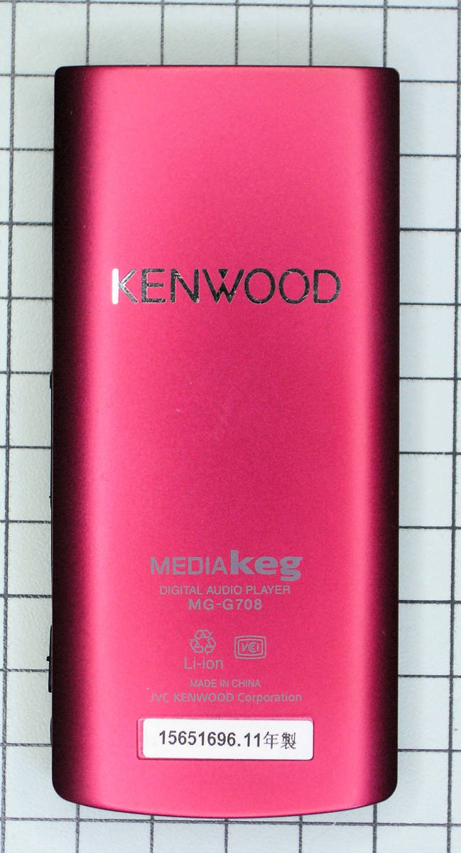 Kenwood MG-G708 デジタルオーディオプレーヤー Kenwood MG-G708 デジタルオーディオプレーヤー
