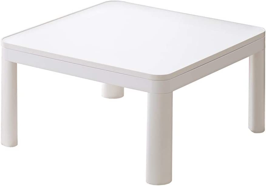 こたつ テーブル本体 正方形 70cm　リバーシブル ホワイト