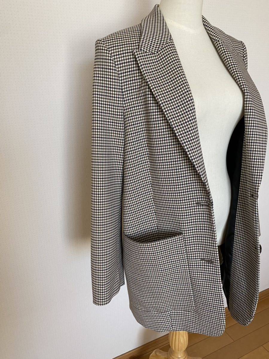 クリーニング済美品 ZARA チェックオーバーサイズジャケット クリーニング済美品 ZARA チェックオーバーサイズジャケット