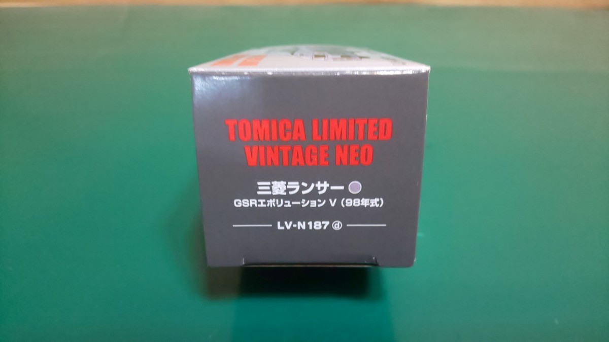 ☆新品 ☆未開封 ☆TLV-NEO LV-N187d 三菱ランサーGSR エボリューショⅤ(98年式) 銀・プチプチ ダンボール包装 220円～1円スタート_画像4