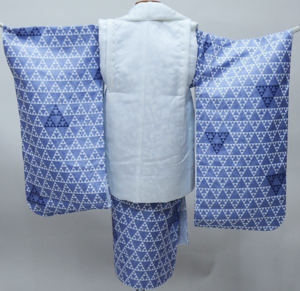  "Семь, пять, три" три лет мужчина . кимоно hifu предмет комплект журавль праздничная одежда три лет 3 лет 3 лет мужчина новый товар ( АО ) дешево рисовое поле магазин NO39237