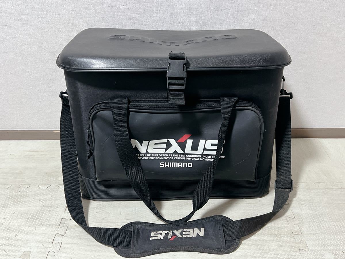 SHIMANO シマノ NEXUS クールバッグ 釣り ボックス 現状品_画像1