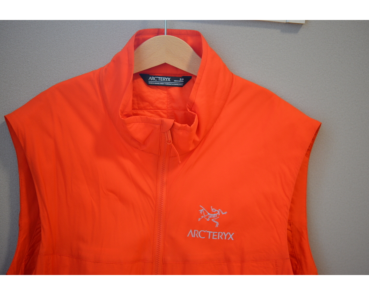 1円スタート売り切り送料無料 Arc'teryx アークテリクス ATOM SL VEST メンズ 中古 _画像8