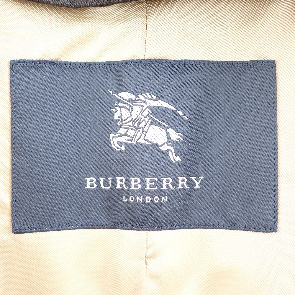 国内正規/ BURBERRY LONDON バーバリーロンドン ノバチェックライナー付 トレンチ コート ブラック メンズ_画像5