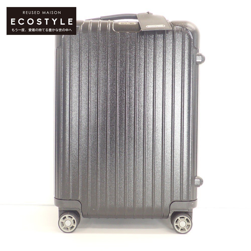 【1円】 RIMOWA リモワ 871.52 サルサ CABIN S 32L 4輪 スーツケース キャリーバッグ ブラック_画像1