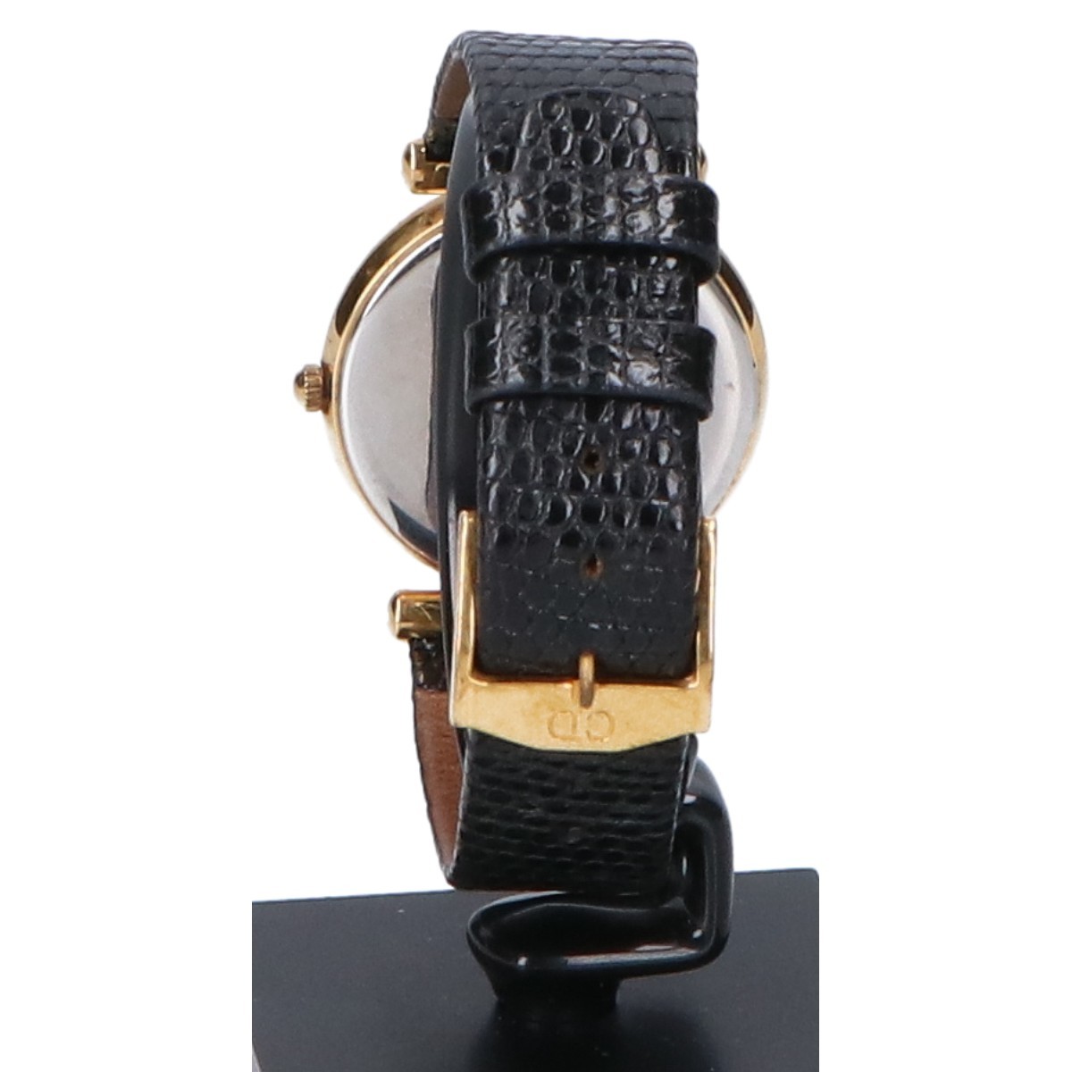 Christian Dior クリスチャンディオール 3065 ラウンドフェイス クオーツ 腕時計 ゴールド メンズ_画像5