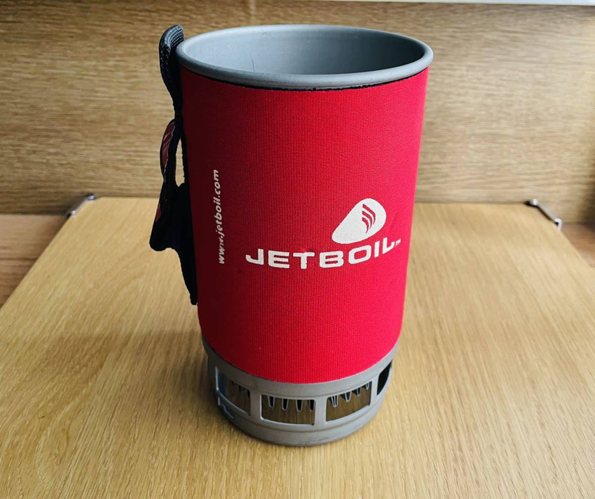 JETBOIL FLASH クッカー&コージー フラッシュ ジェットボイル モンベル 登山 レッド_画像2