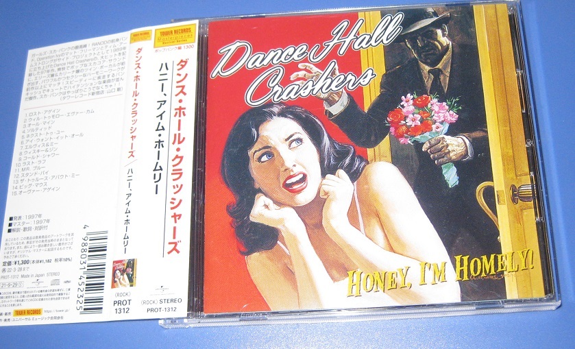 ♪♪即決CD！！　ダンス・ホール・クラッシャーズ 「Honey,Im Homely! 」帯付　2021盤 Dance Hall Crashers ♪♪_画像1