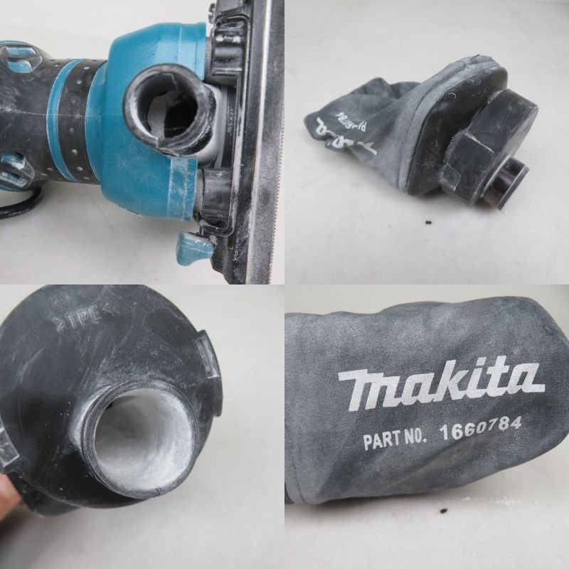 【動作確認済】 makita マキタ BO4555 防じんミニサンダ コンパクト 電動工具 100V / 60 (UWF013294)_画像8