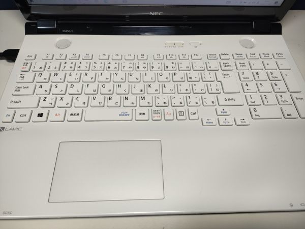 【ジャンク】NEC LAVIE NS350/D PC-NS350DAW-Y BIOS起動可能 マザーボード 液晶パネル キーボード ストレージ認識難【動作確認済み】_画像3