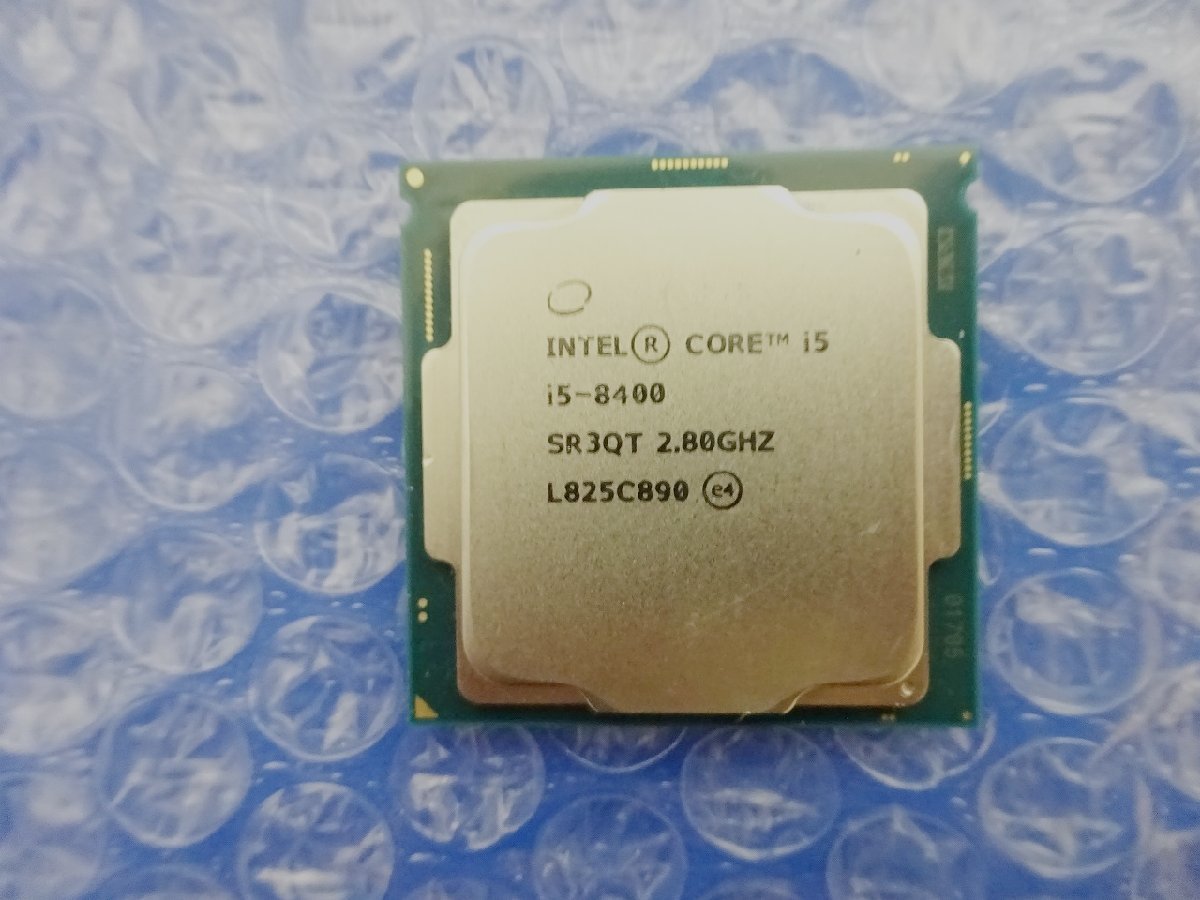 【現状品】【1枚】CPU / SR3QT / i5-8400 / 2.80GHz / CPU / INTEL / デスクトップ / ワークステーション /_画像1