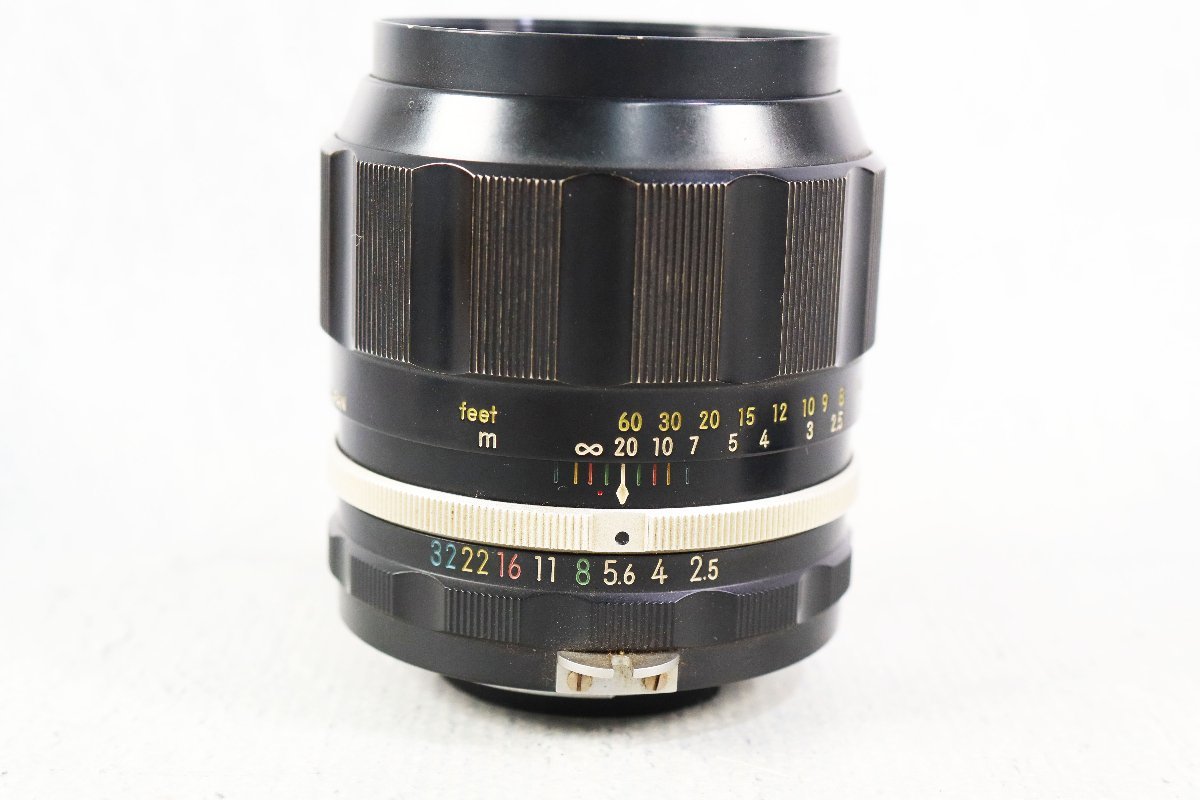 Nikon nikkor Auto 105mm f/2.5 ニコン ニッコール 一眼レフカメラレンズ レンズ_画像5