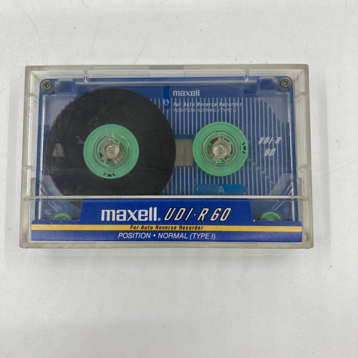 K0546E★マクセル UDI-R 60分 ノーマル 1本 カセットテープ/One Maxell UDI-R 60 Type I Normal Position Audio Cassette