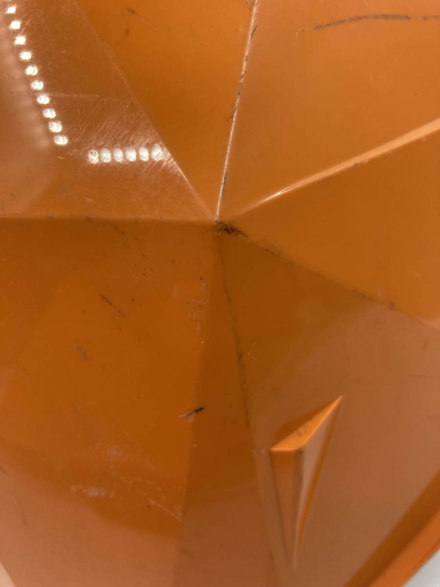 K0509A★カクメット KAKUMET A-type オレンジ 5つセット yellow社 中古品 ヘルメット 工事 DIY_画像6