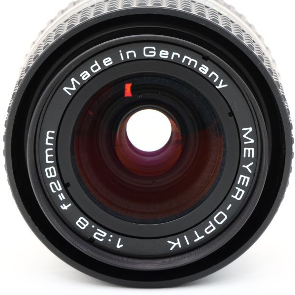 ☆新品級・完動☆MEYER-OPTIK 28mm F2.8 ドイツ製 メイヤー 後期 プラクチカマウント☆送料無料・保証付☆F494の画像4