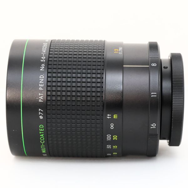 ☆希少・難あり☆HANIMEX MIRROR LENS MULTI-COATED 500mm F8 キヤノンFLマウント ハニメックス☆送料無料☆G066_画像6